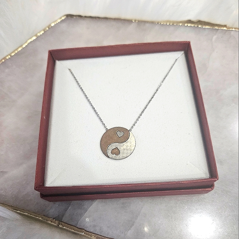 Custom Yin and Yang Necklace